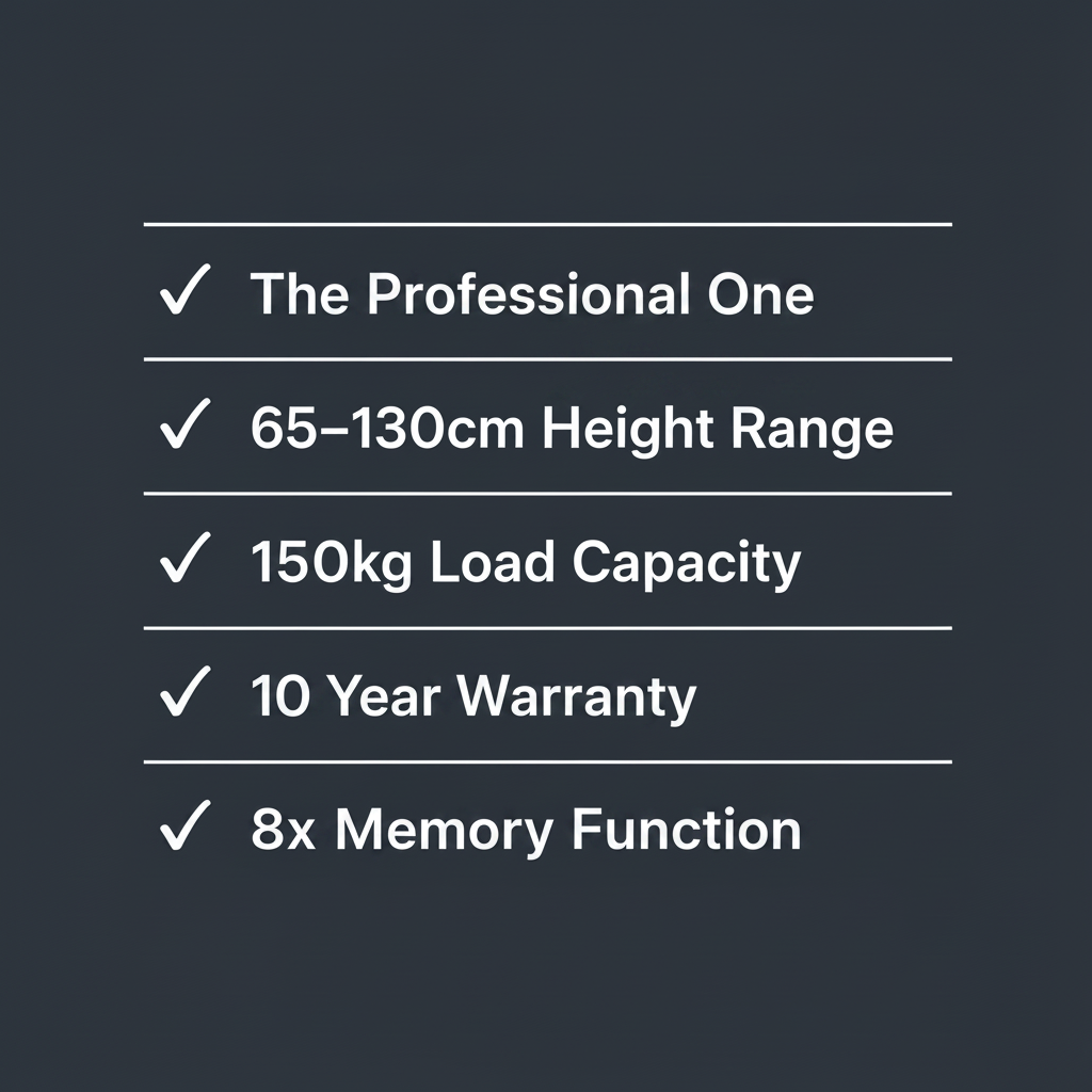 Feature Infographic – The Professional One